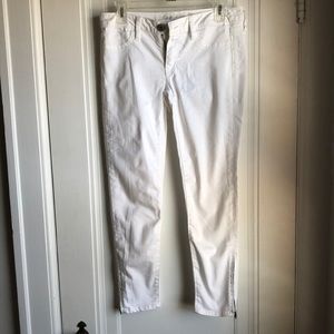 EUC white American Eagle stretch jeggings